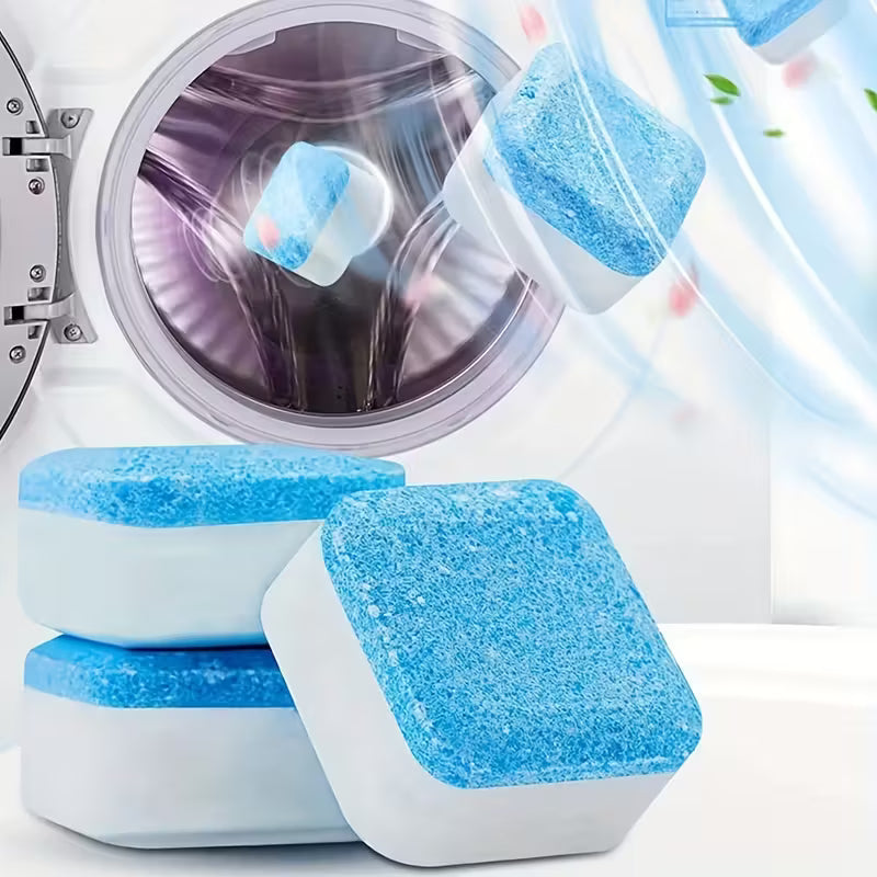 Pastillas Efervescentes Limpiadoras para Lavadora® - Eficacia Máxima. 12 Tabletas
